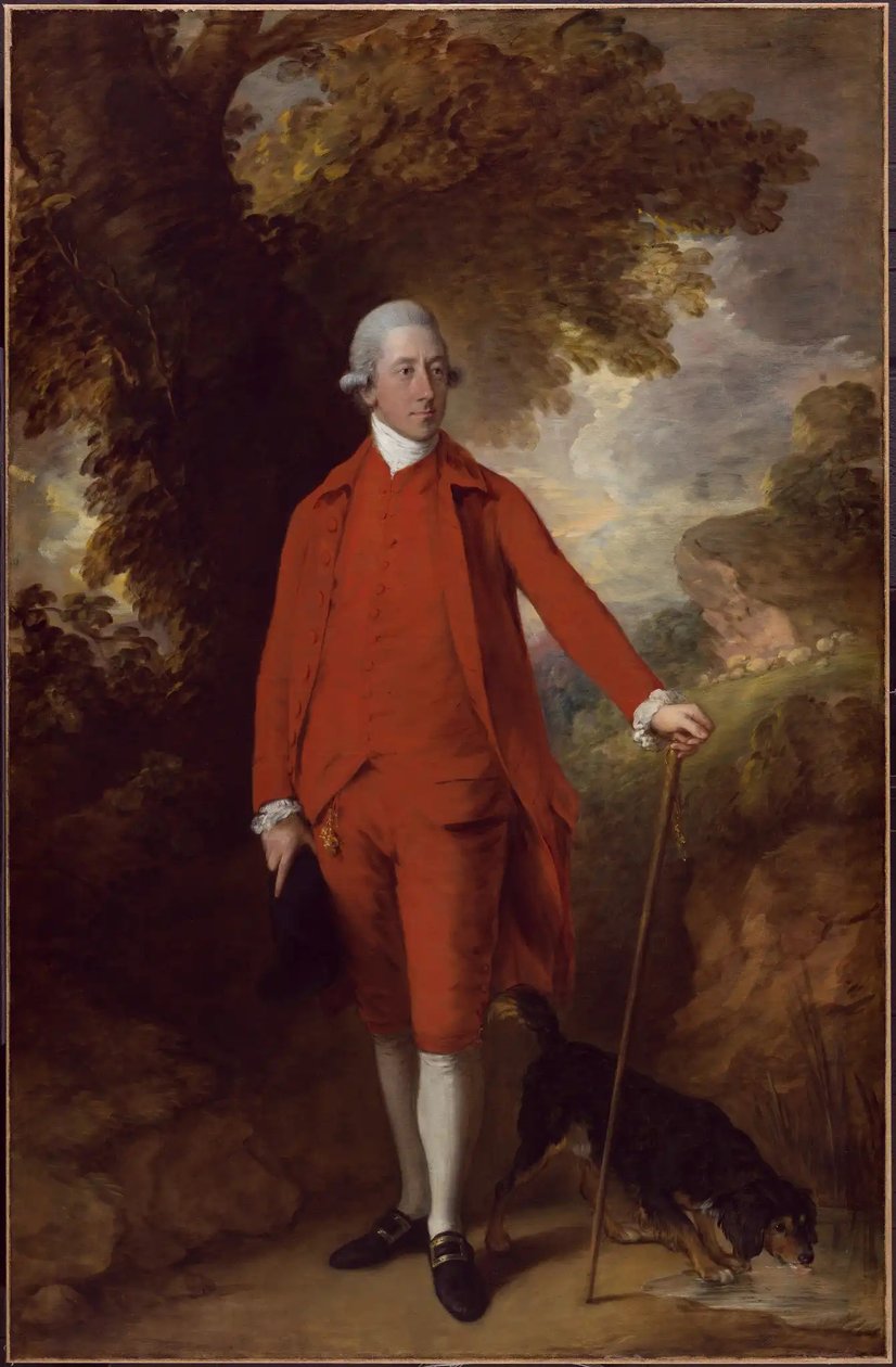 Thomas Gainsborough - Den ärade Richard Savage Nassau de Zuylestein, M.P. av Thomas Gainsborough
