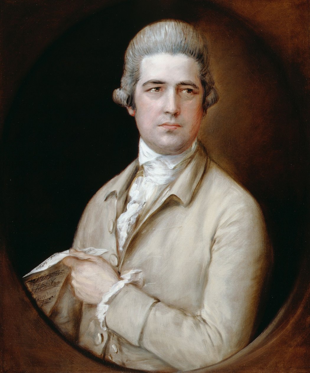 Thomas Linley den äldre av Thomas Gainsborough