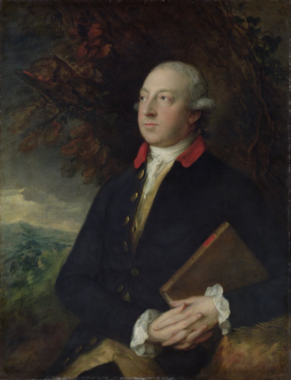 Thomas Pennant (1726-98) 1776 (olja på duk) av Thomas Gainsborough