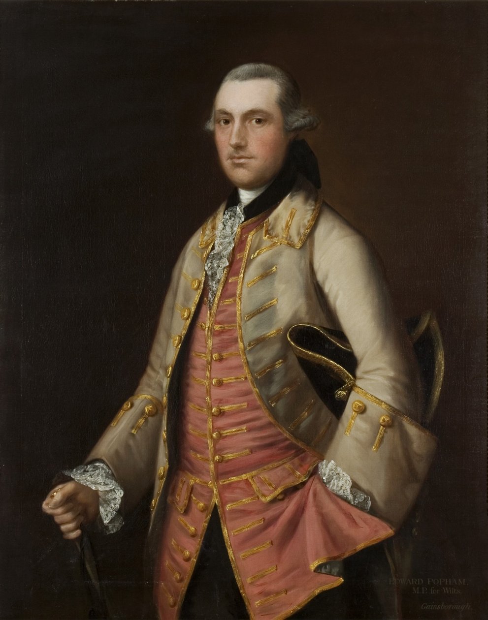 William Leyborne Leyborne, ca 1763 (olja på duk) av Thomas Gainsborough