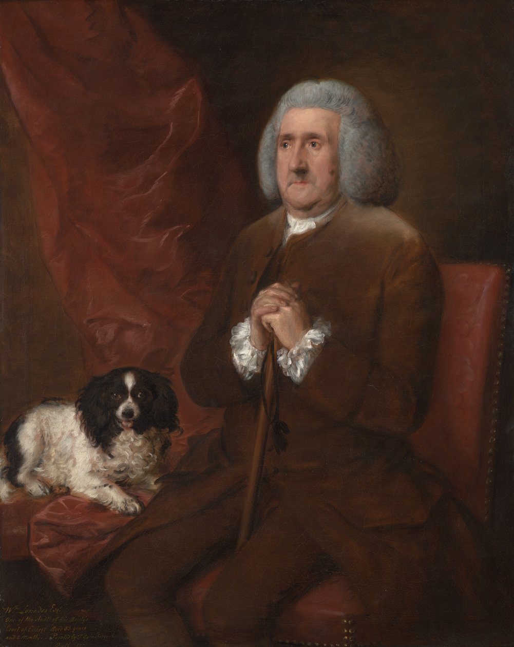 William Lowndes, revisor vid Hans Majestäts finansrätt av Thomas Gainsborough