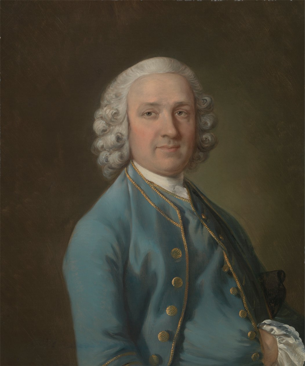 En man som heter Mr Wood, den dansande mästaren av Thomas Gainsborough RA