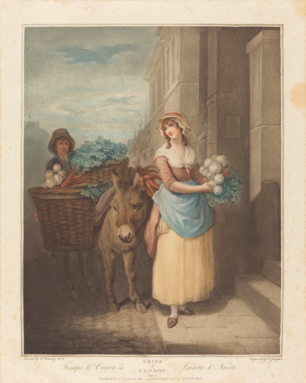 swedish av Thomas Gaugain after Francis Wheatley
