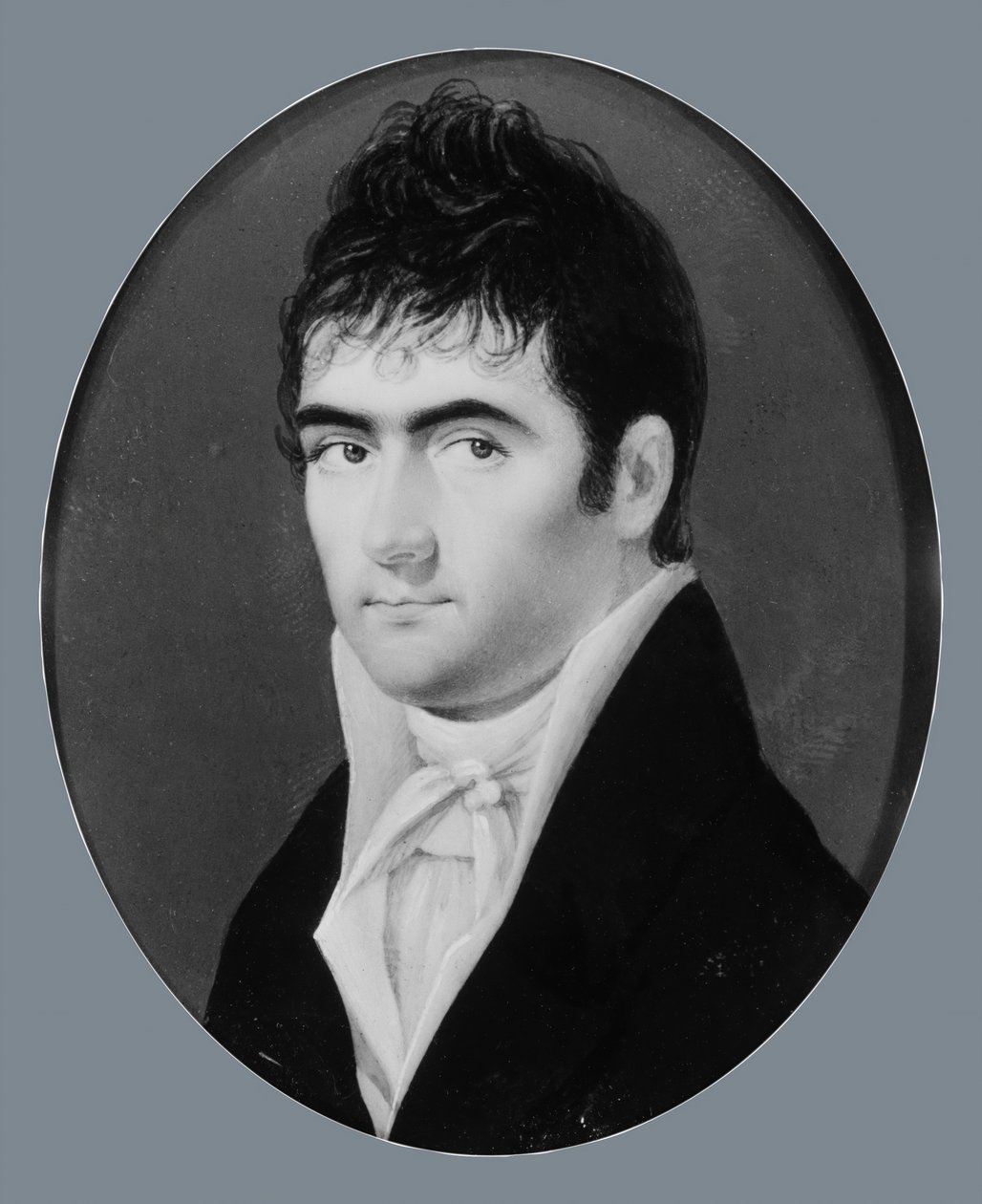 Självporträtt, ca. 1805. av Thomas Gimbrede