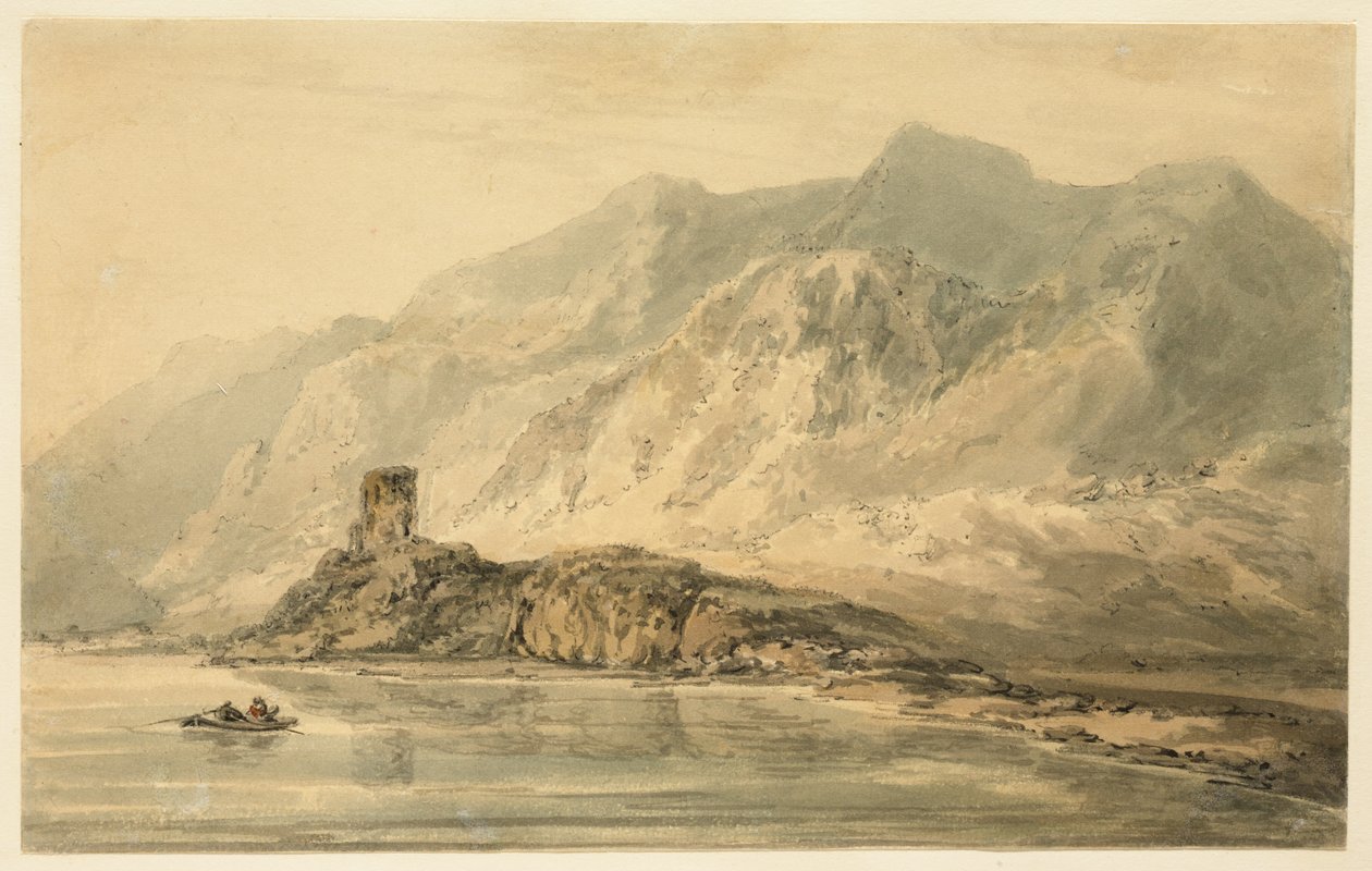 Dolbadarn Castle av Thomas Girtin