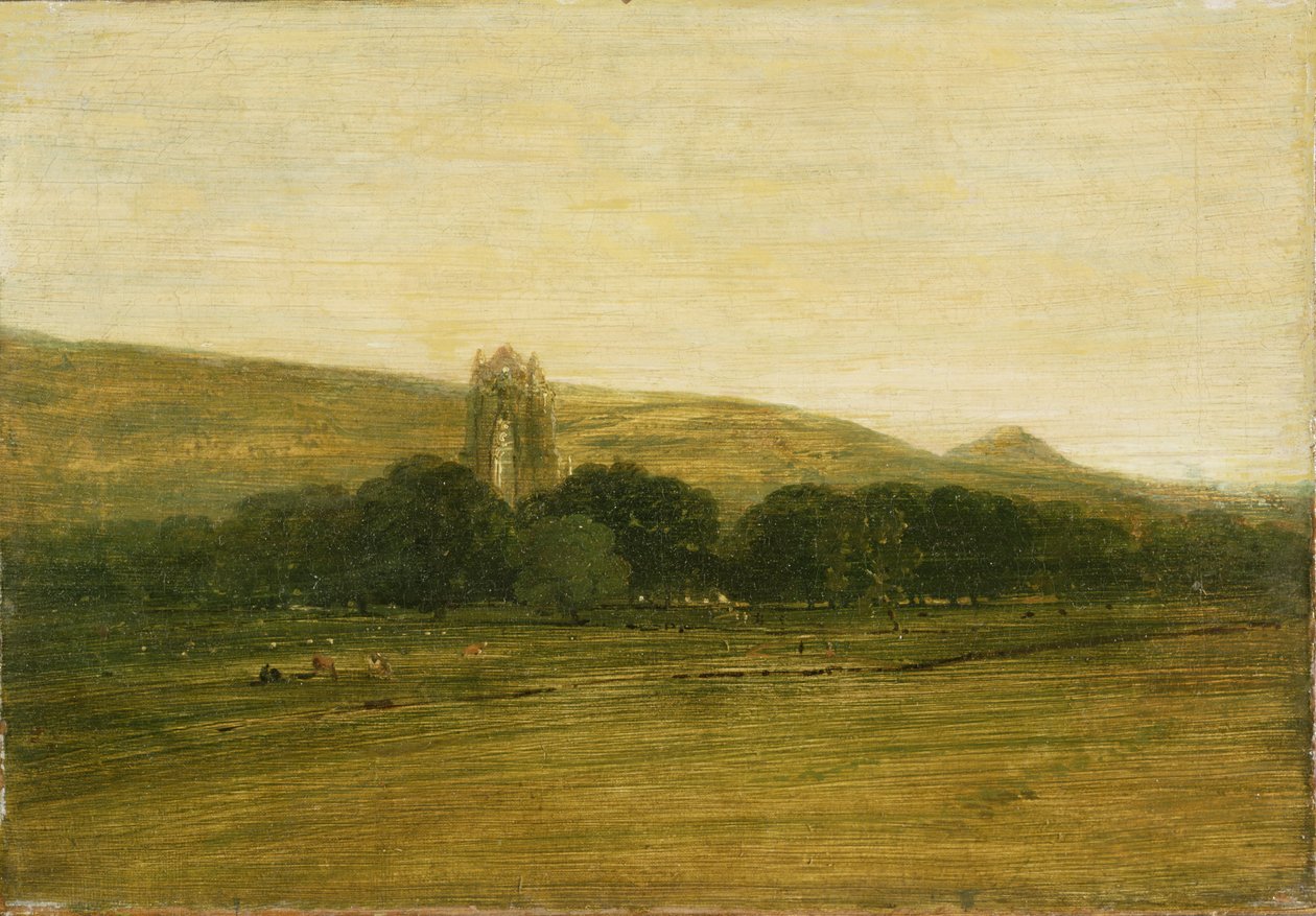 Guisborough Priory, ca 1801-02 (olja på duk) av Thomas Girtin