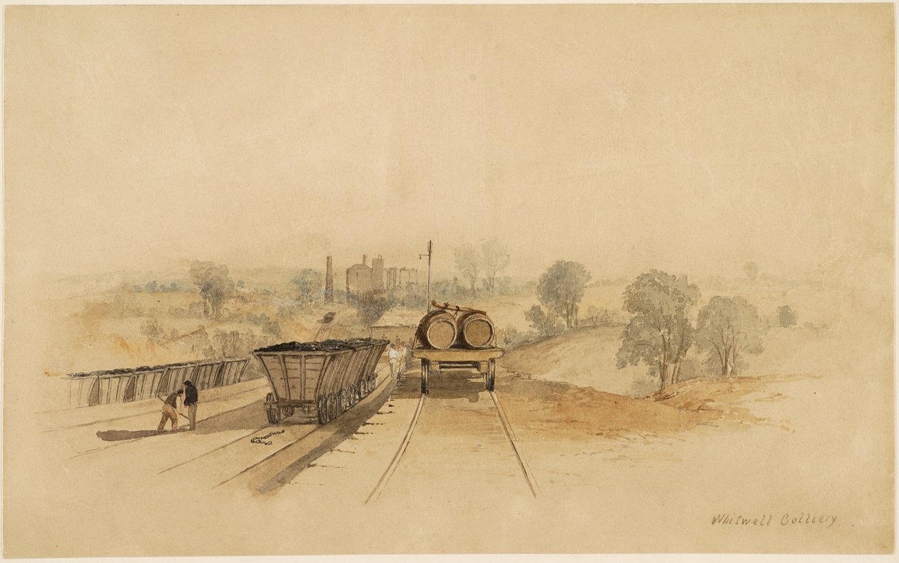 Whitwell Colliery av Thomas H. Hair