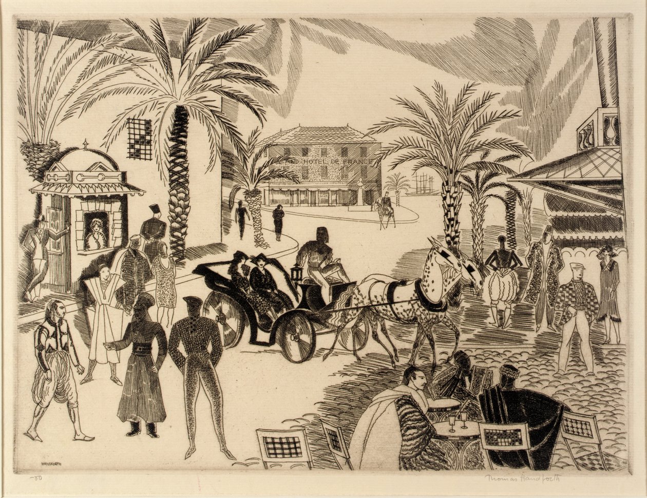 Sfax, Tunis av Thomas Handforth