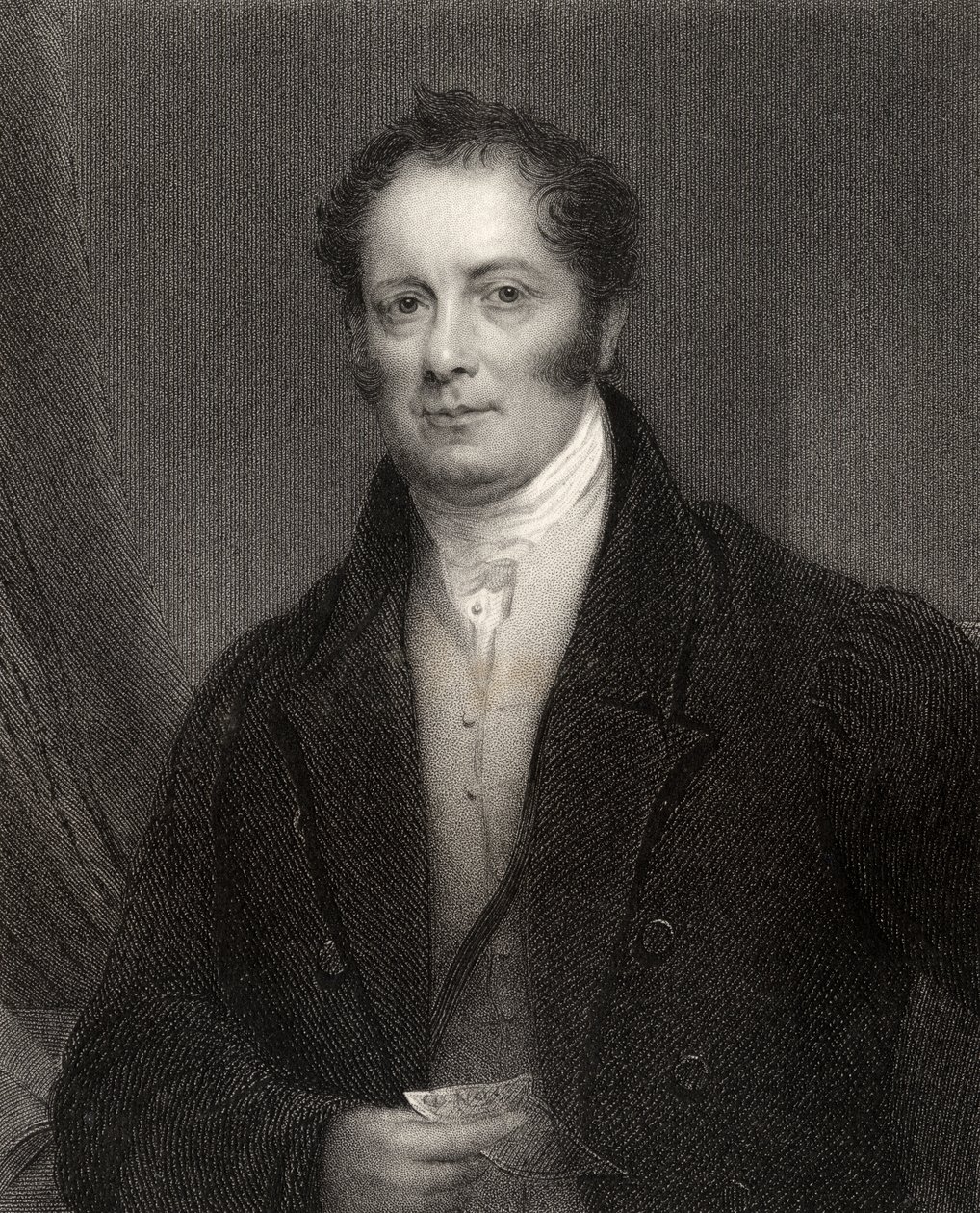 Edward Baines, graverad av J. Cochran, från 