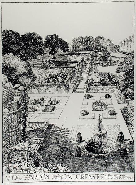 View of Garden, Broad Oak, Accrington, från 