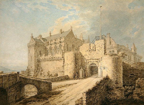 Stirling (akvarell på papper) av Thomas Hearne