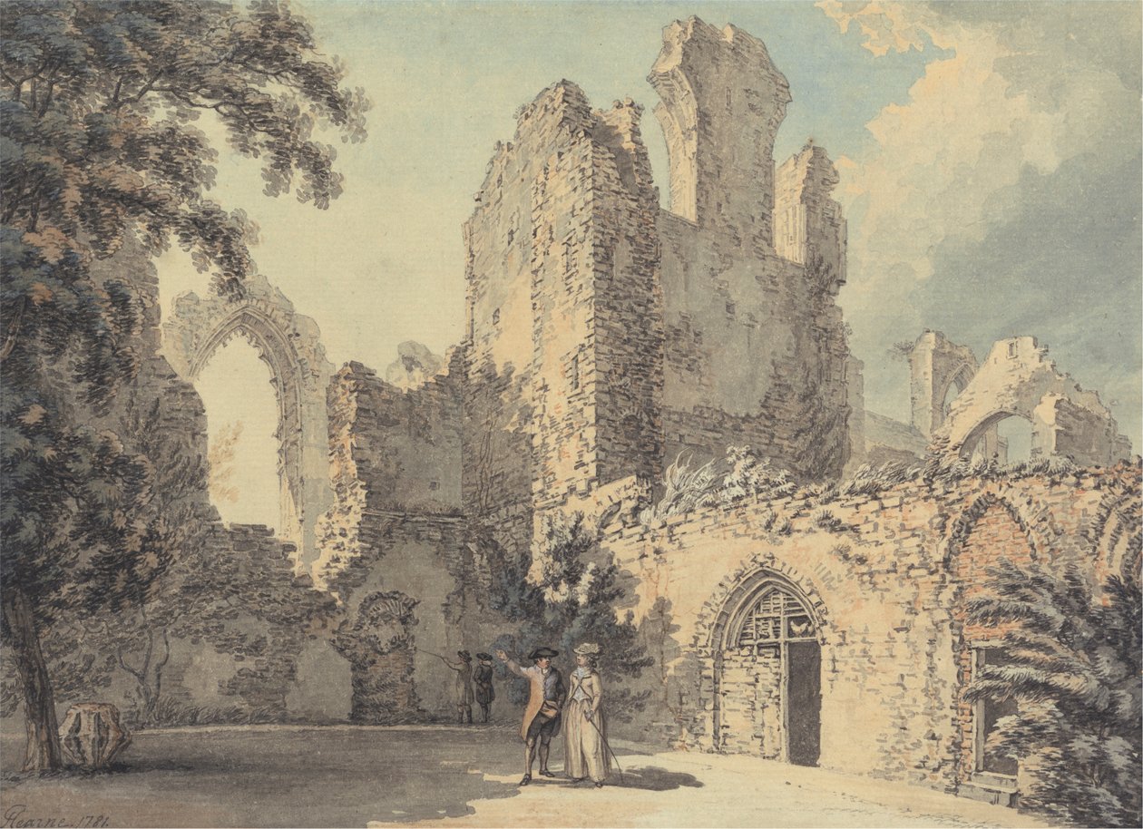 Ruinerna av Leiston Abbey av Thomas Hearne