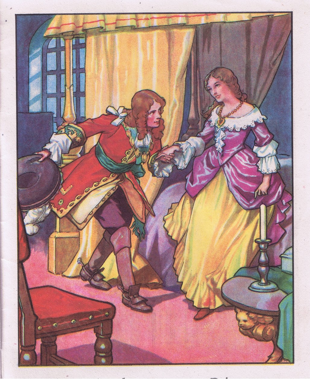 "Min prins", mumlade hon (litografi) av Thomas Heath Robinson