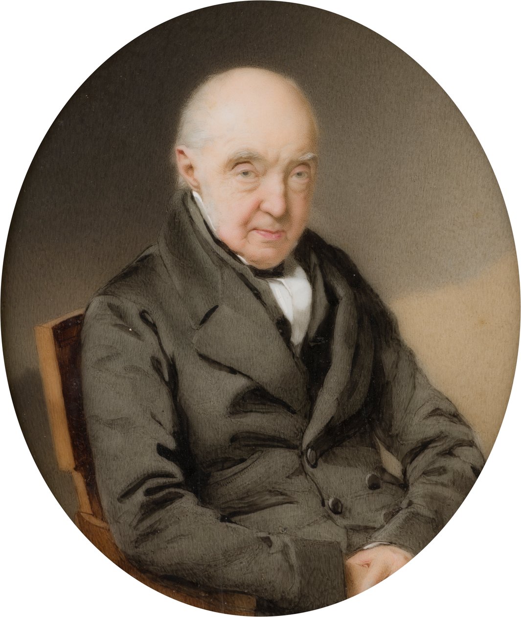 Porträtt av Samuel Rogers, ca 1822-74 (olja på duk) av Thomas Heathfield Carrick