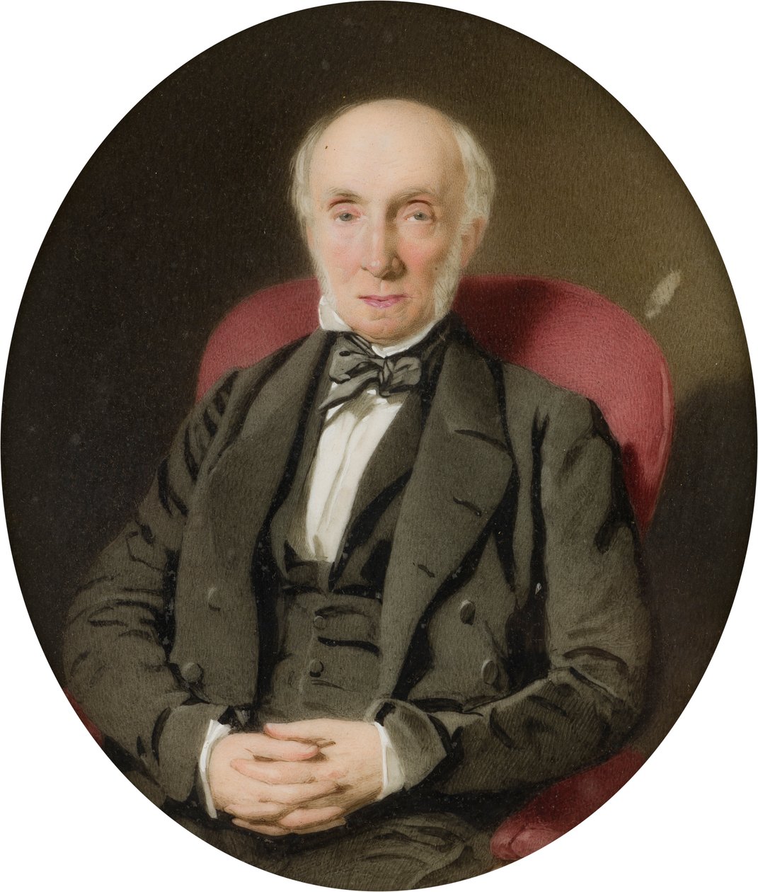 Porträtt av William Wordsworth (1770-1850), ca 1822-50 (olja på duk) av Thomas Heathfield Carrick