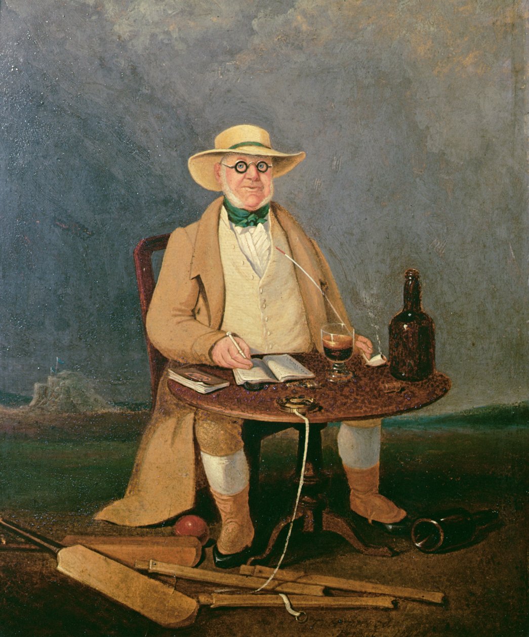 The Scorer (William Davies från Brighton) 1842 av Thomas Henwood
