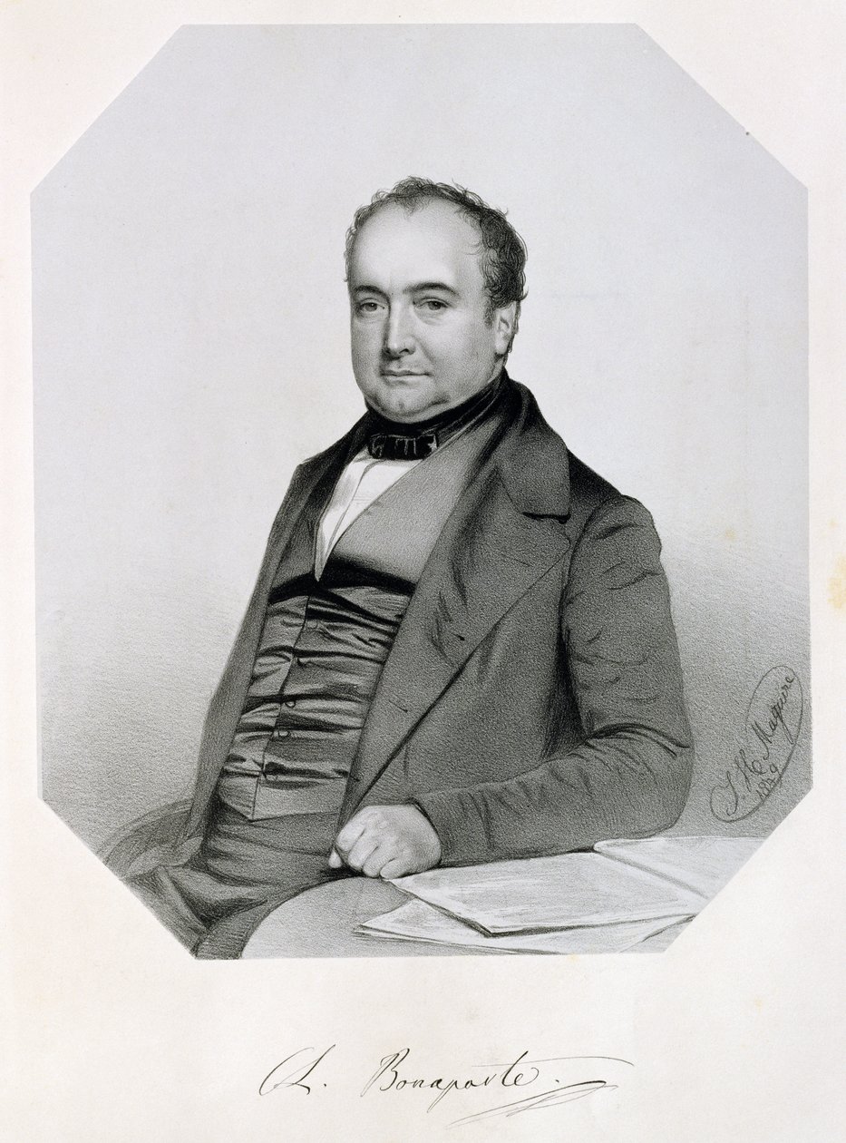 Charle Lucien Jules Laurent Bonaparte, prins av Canino och Musignano (1803-57) 1850 av Thomas Herbert Maguire