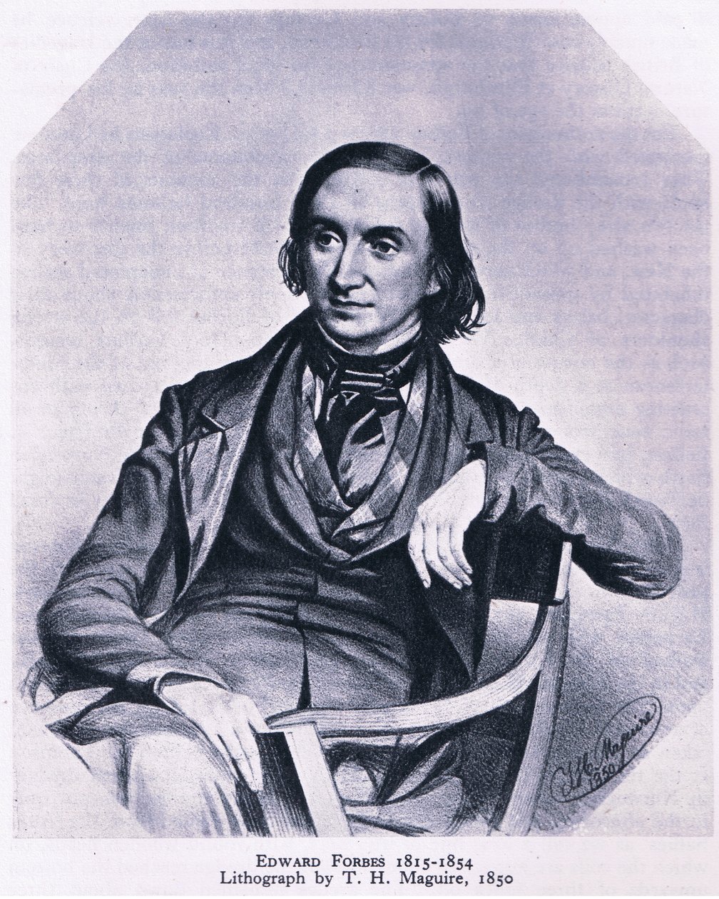 Edward Forbes (1815-1854), Nature in Britain publicerad av Collins, 1946 av Thomas Herbert Maguire