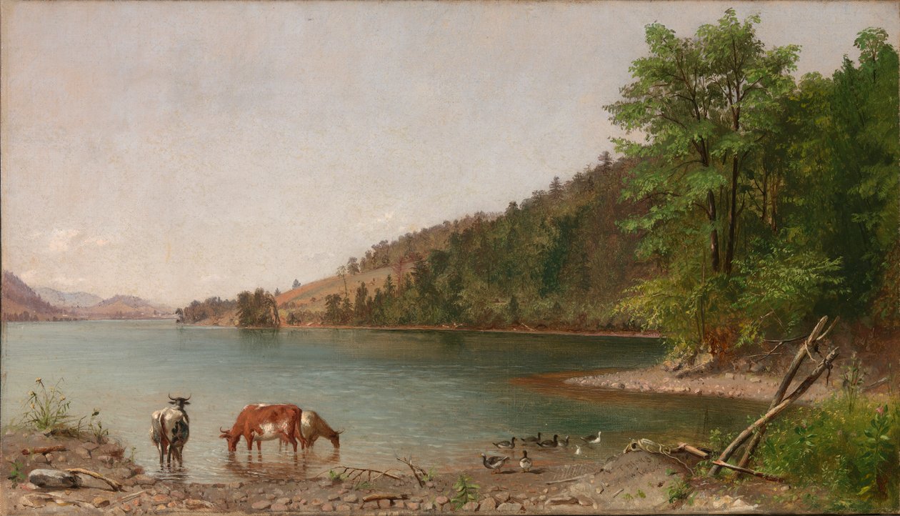 Litet landskap, 1862. av Thomas Hicks