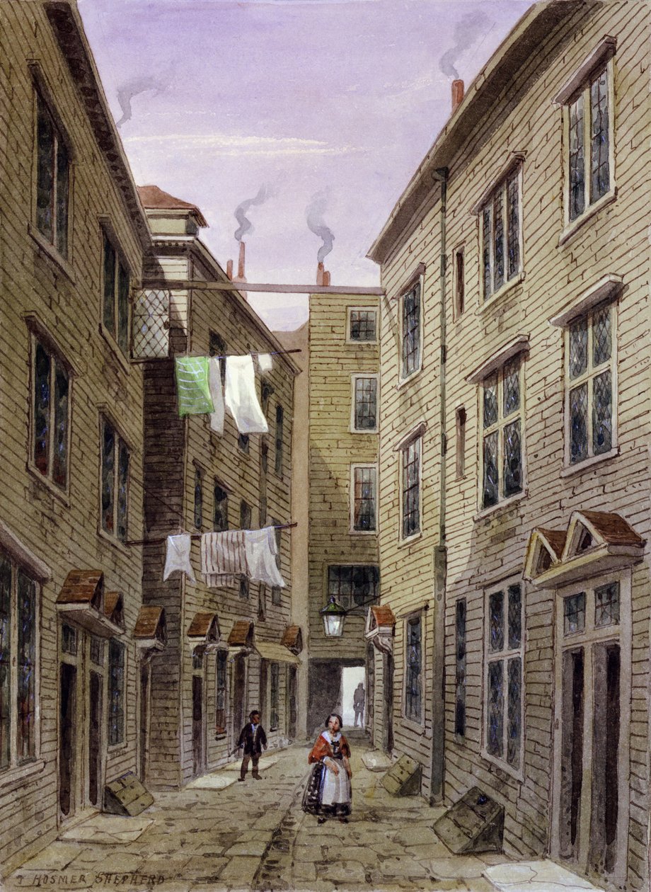 Boars Head Place, tidigare Boars Head Inn av Thomas Hosmer Shepherd