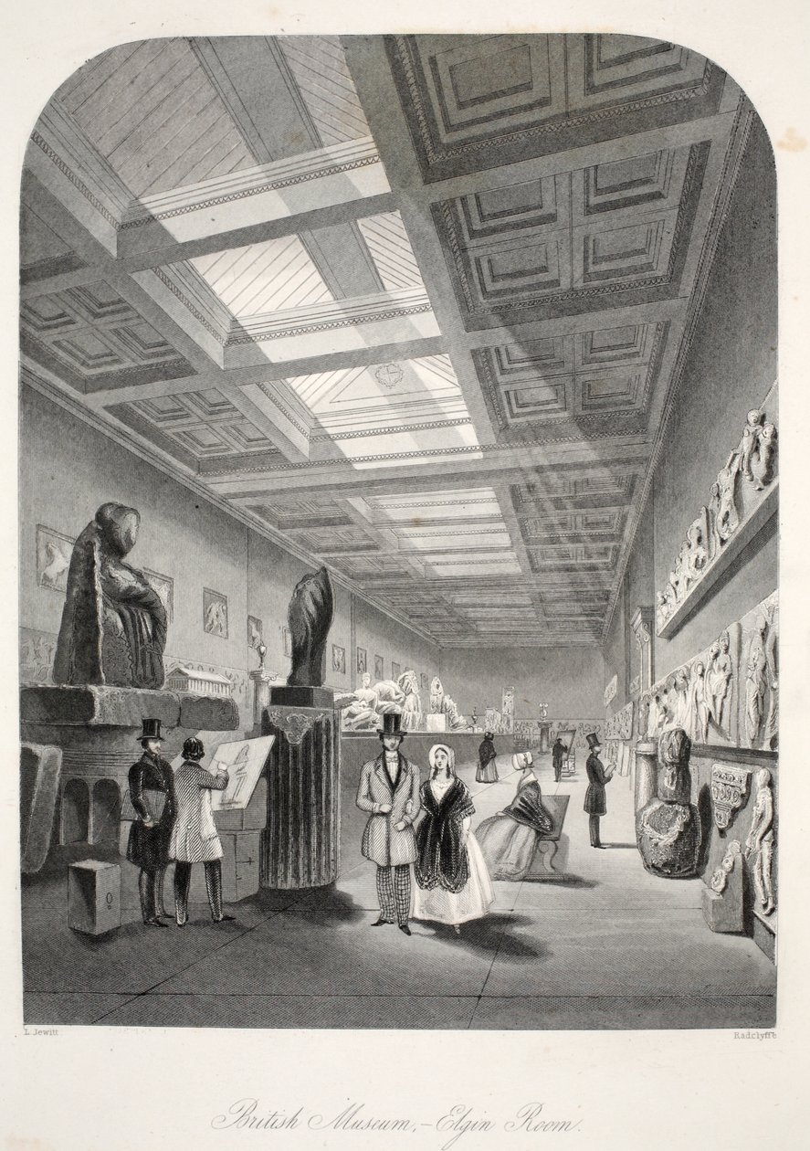 British Museum, Elgin Room, från puben 