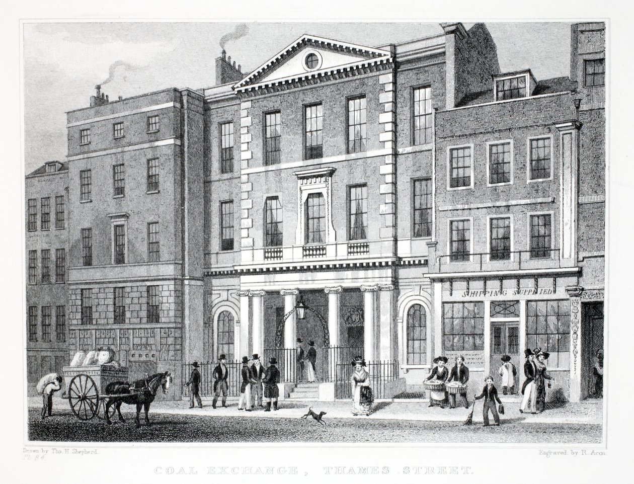 Coal Exchange, från "London and it