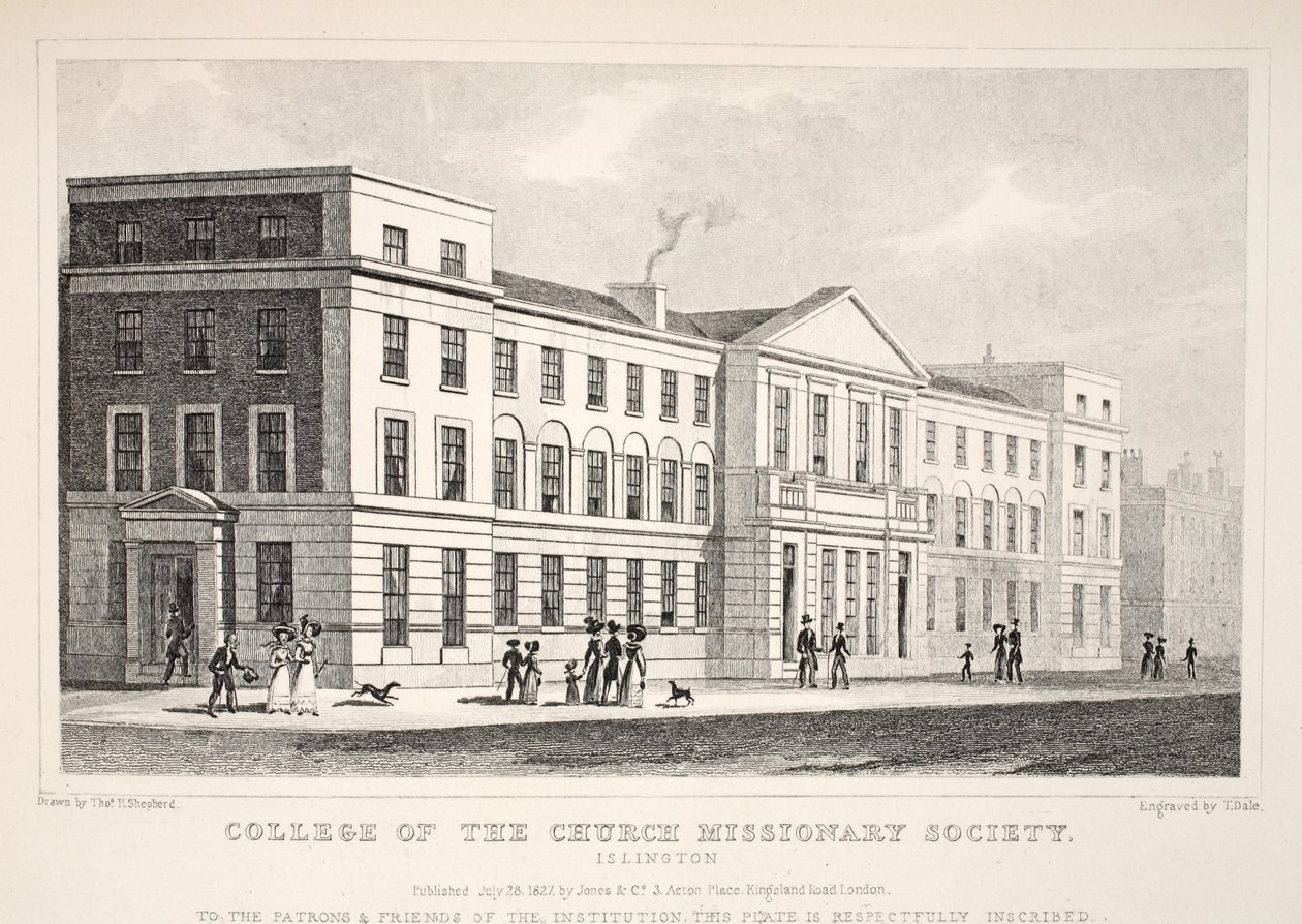 College of the Church Missionary Society, Islington, från "London and it