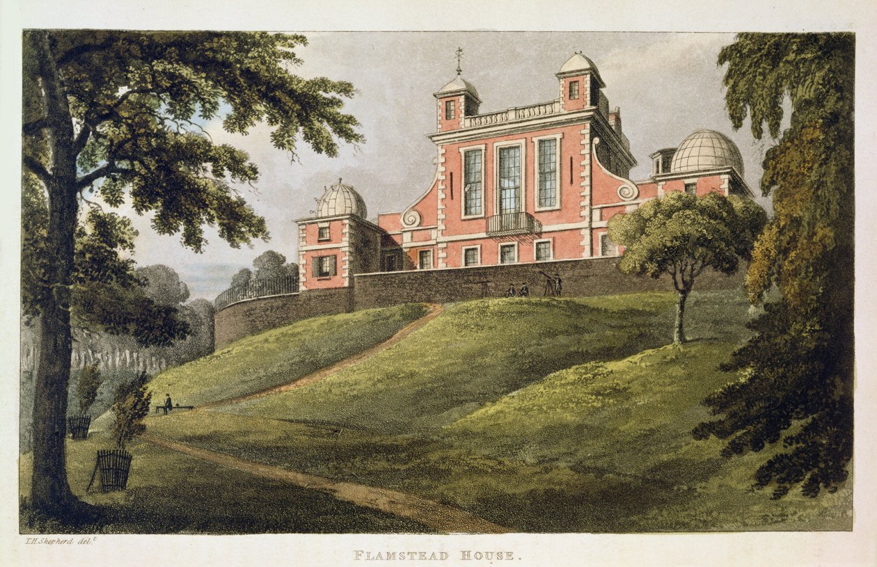 Flamstead House, från Ackermanns 