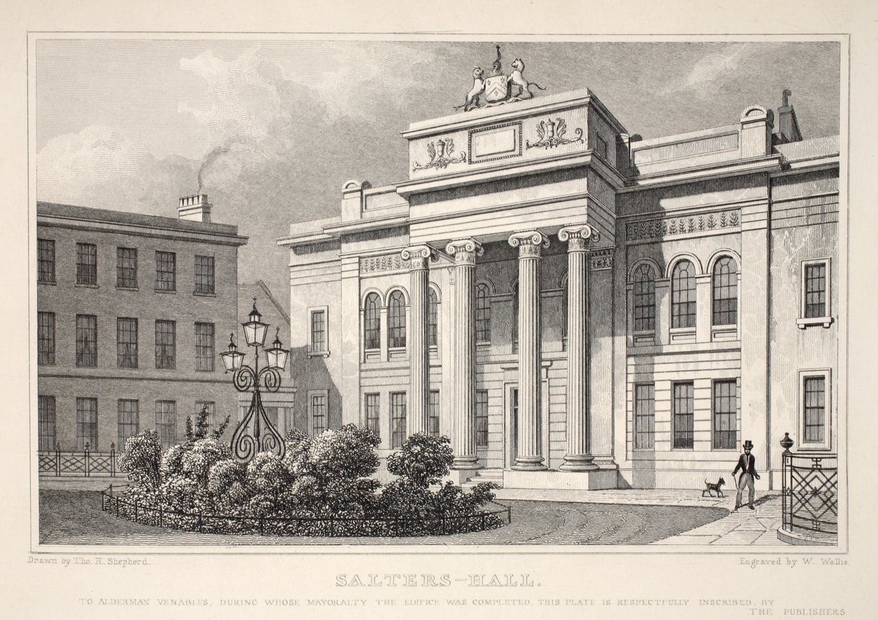 Salters Hall, från puben "London and it