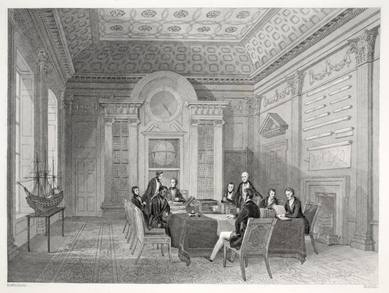 Admiralty Board Room, från puben 