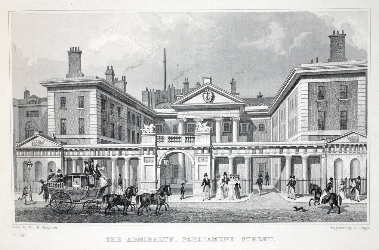 The Admiralty, Parliament Street, från puben "London and it