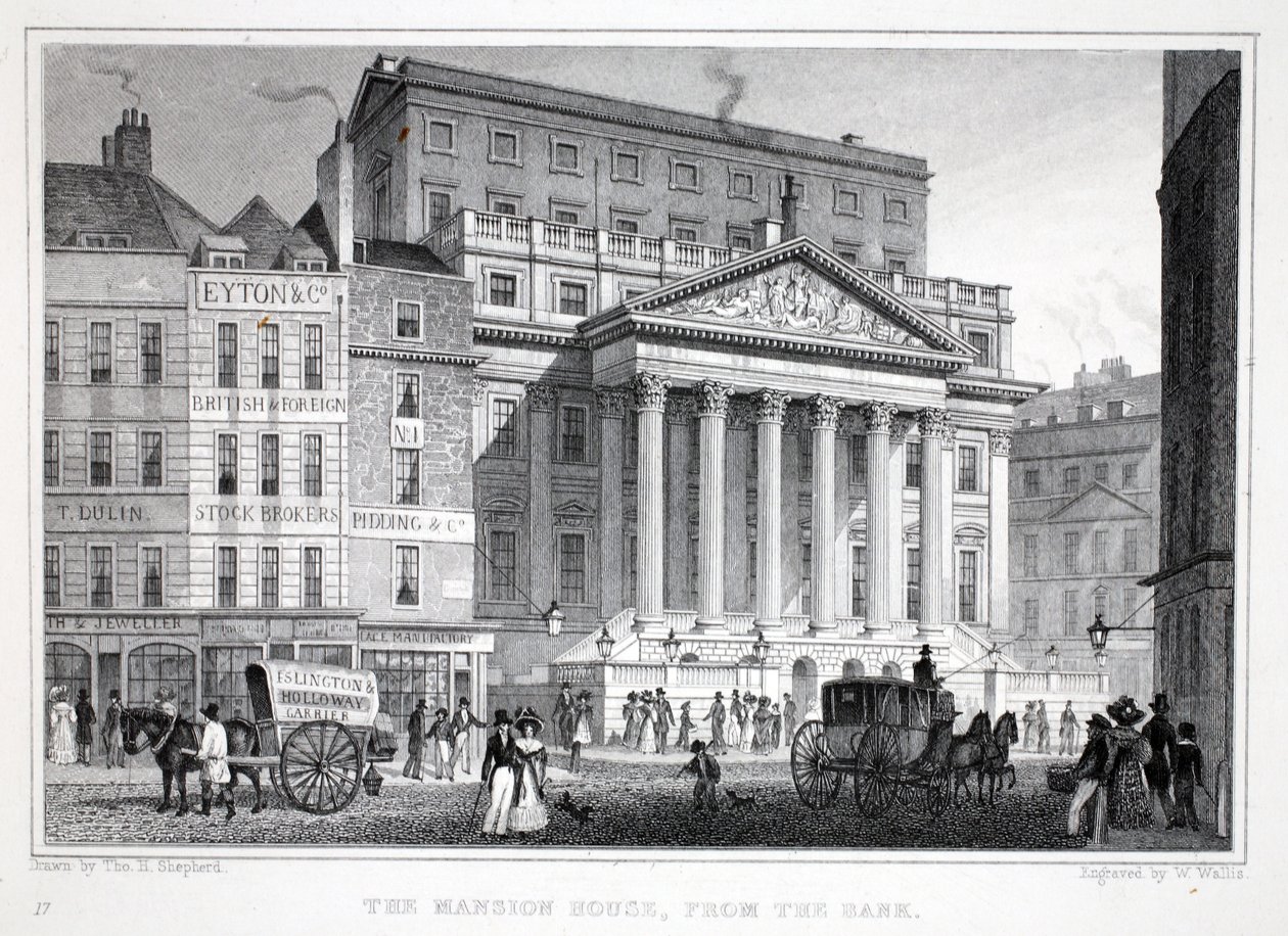 The Mansion House, från puben "London and it