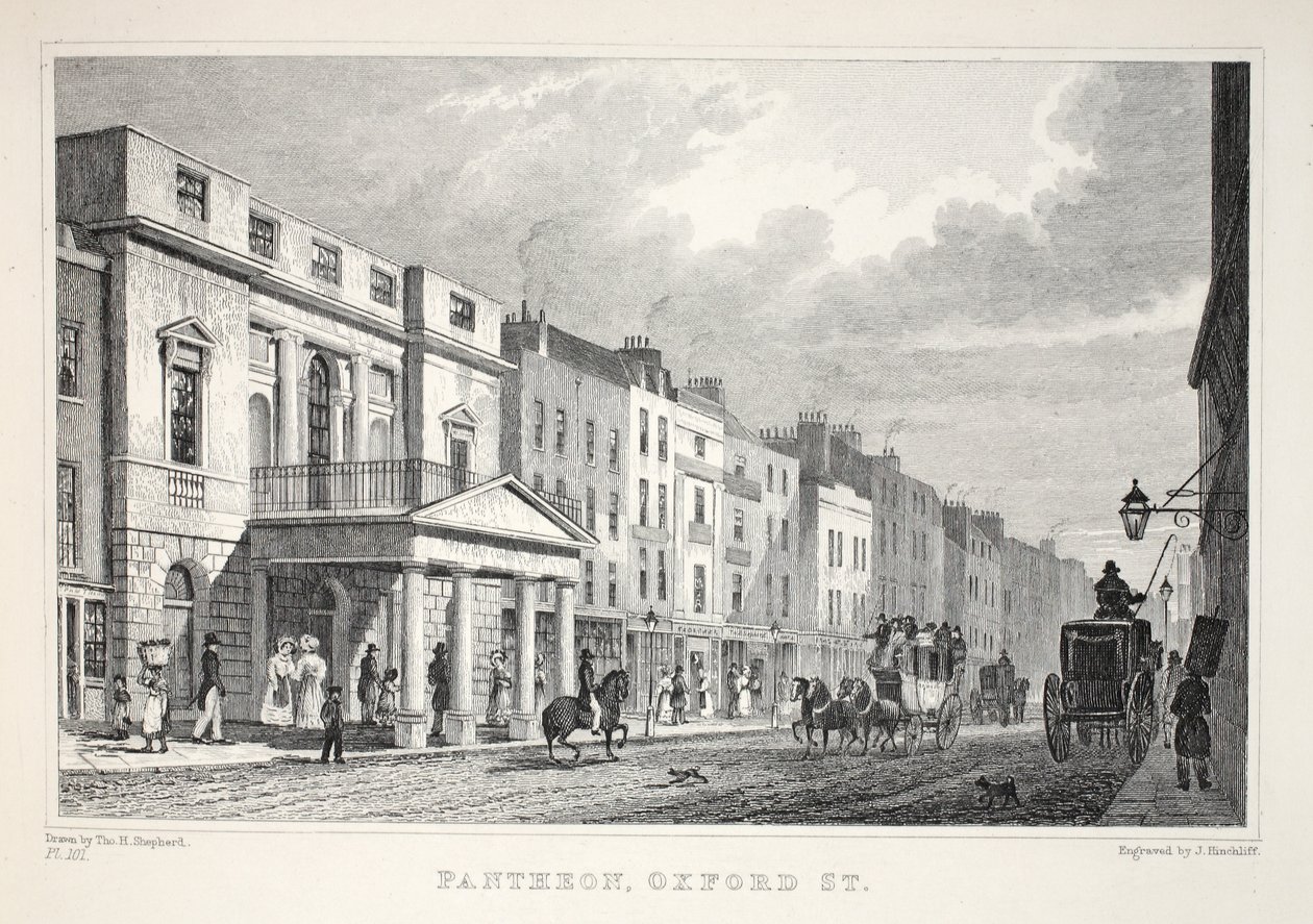 The Pantheon, Oxford Street, från puben "London and it