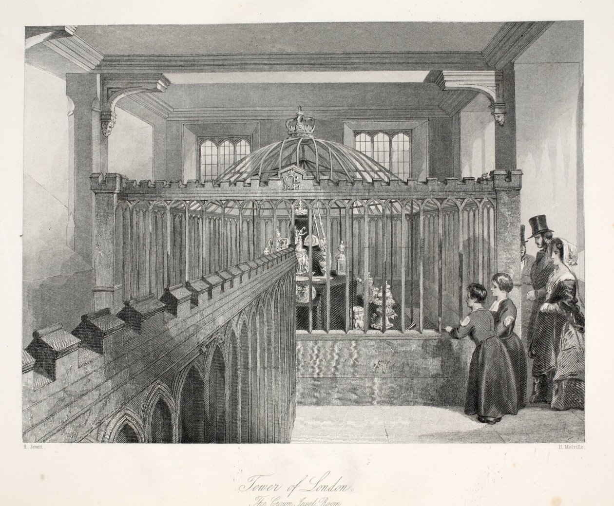 Tower of London, The Crown Jewel Room, från puben 