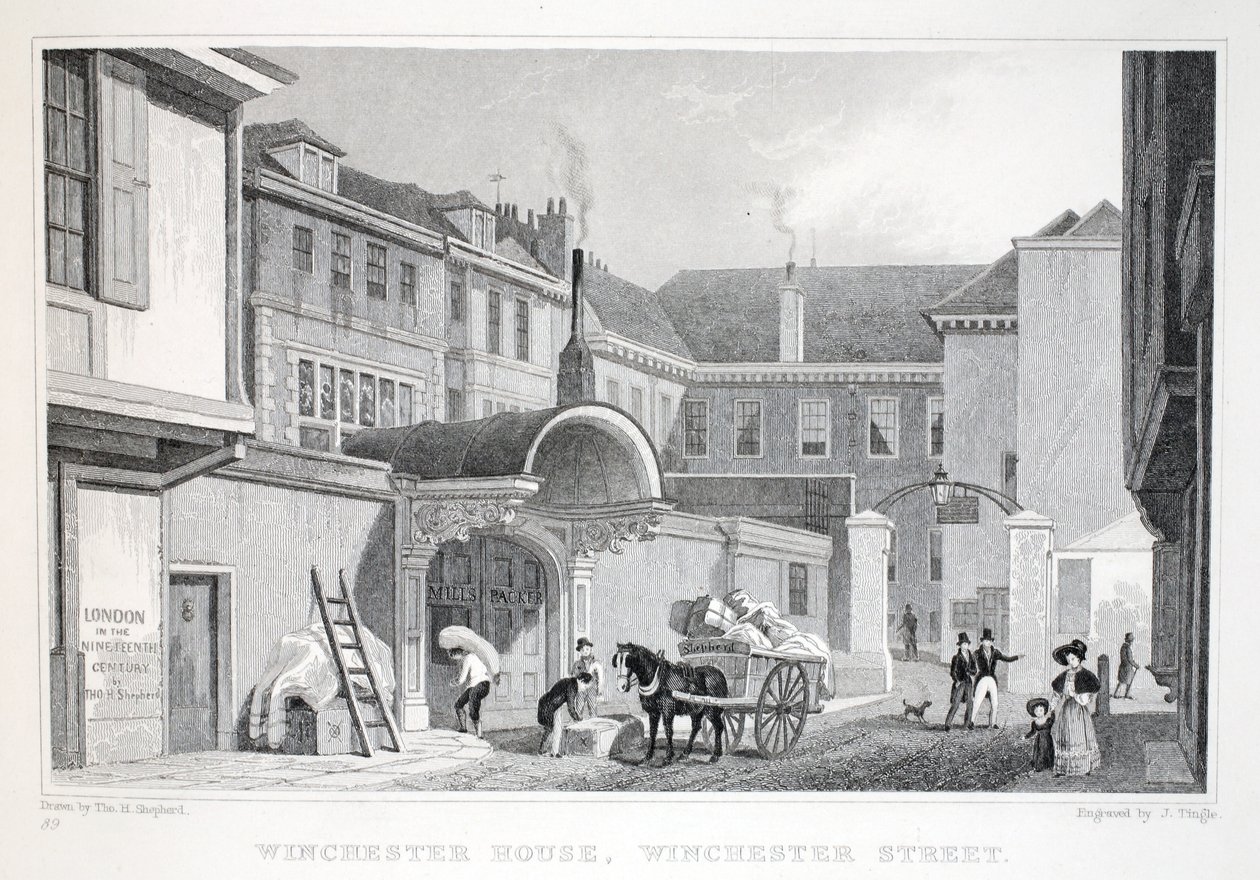 Winchester House, Winchester Street, från puben "London and it