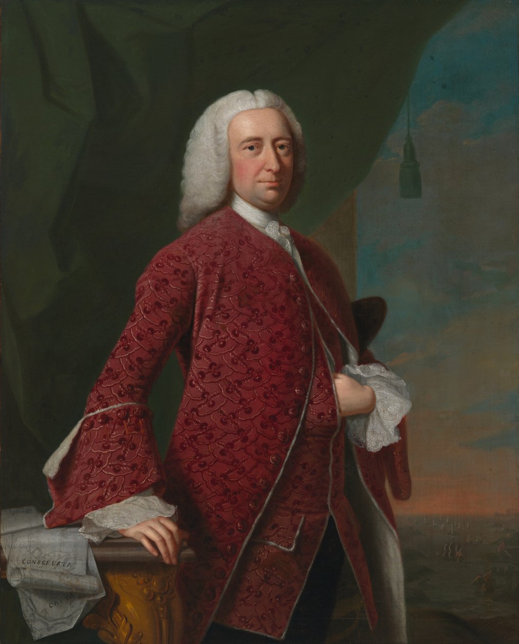 William Shirley av Thomas Hudson