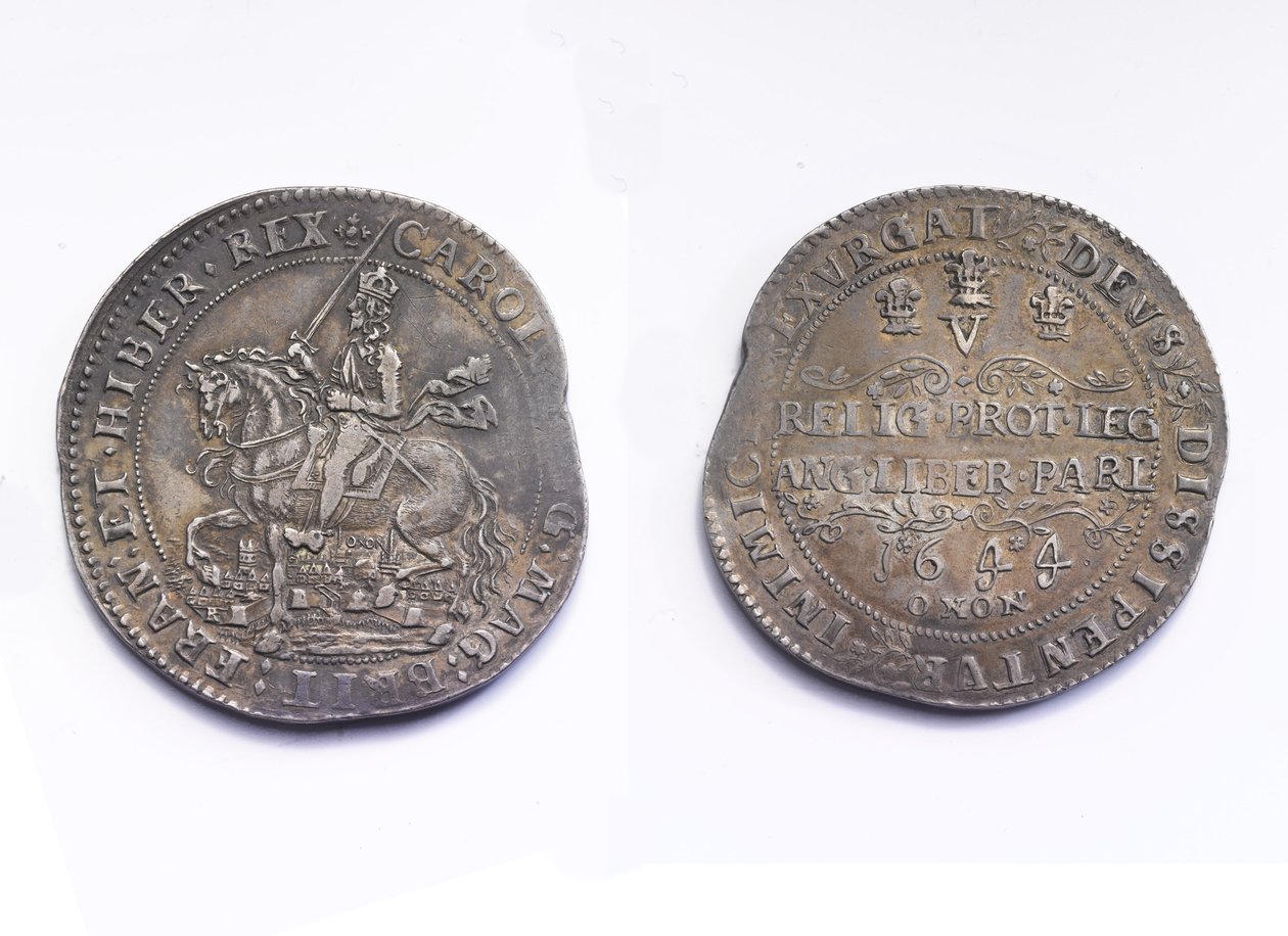 Oxford krona, 1644 (metall) av Thomas J. Rawlins