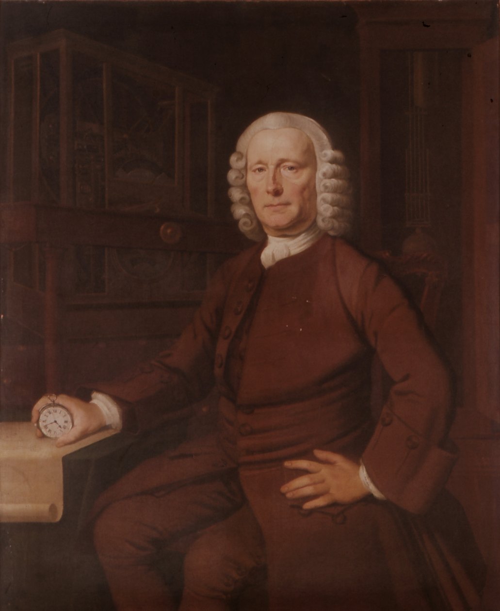 John Harrison 1693-1776. Uppfinnare av den marina kronometern 1757, 1900-talet. av Thomas King