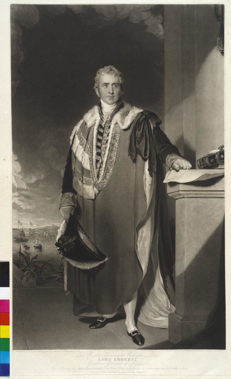 1:e greve Amherst Amherst av Thomas Lawrence