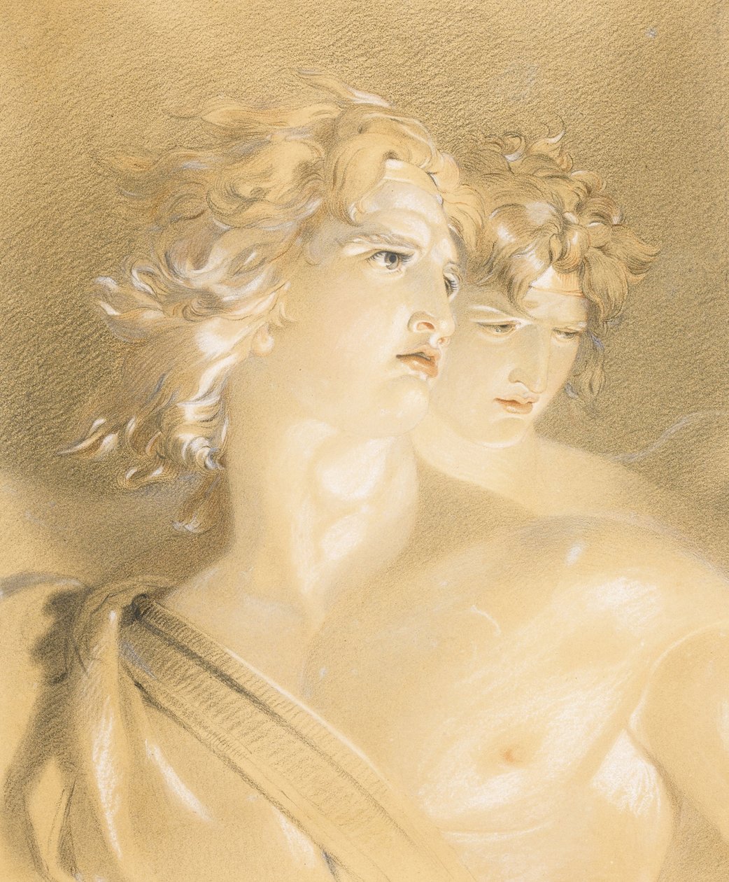 Ange dechu - Satan som en fallen ängel av Lawrence, Sir Thomas av Thomas Lawrence
