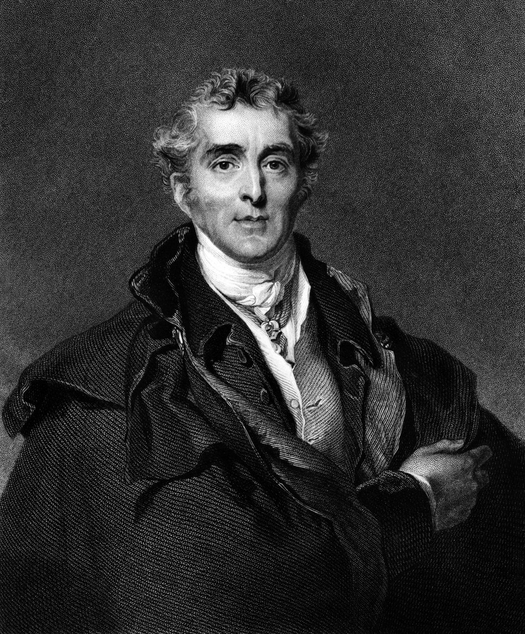 Arthur Wellesley, hertig av Wellington (1769-1852), brittisk politiker och officer (gravyr) av Thomas Lawrence