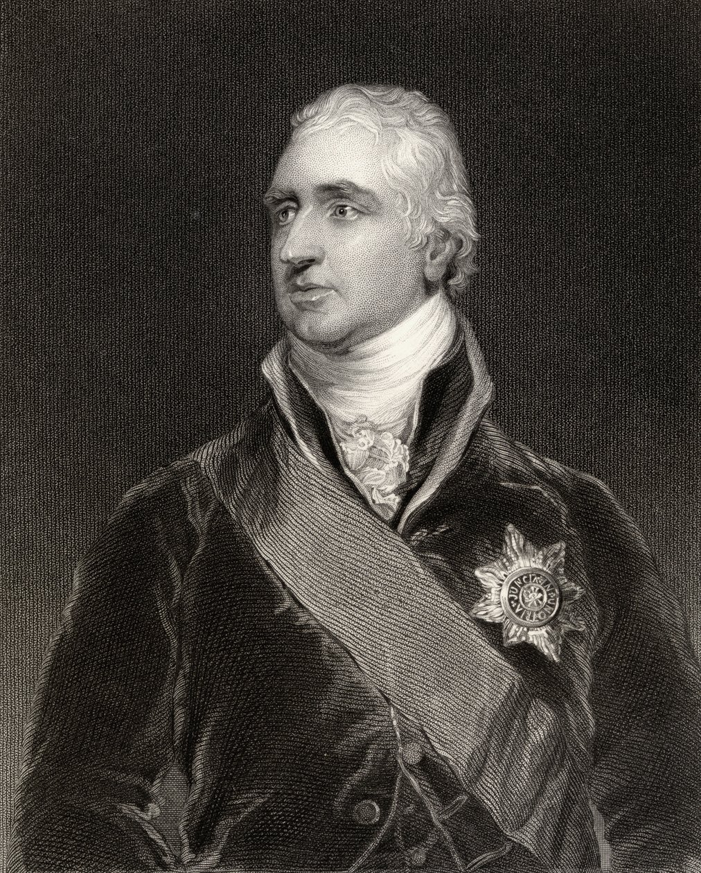 Charles Whitworth, 1:e Earl Whitworth, graverad av Henry Robinson (fl.1827-72), från 