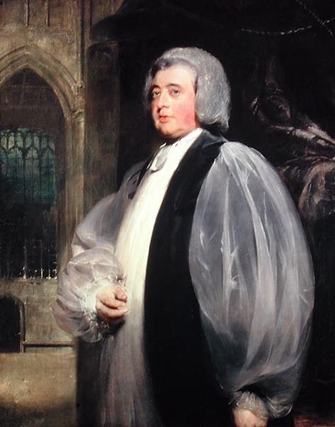 Dr. John Moore (1730-1805) ärkebiskop av Canterbury (olja på duk) av Thomas Lawrence