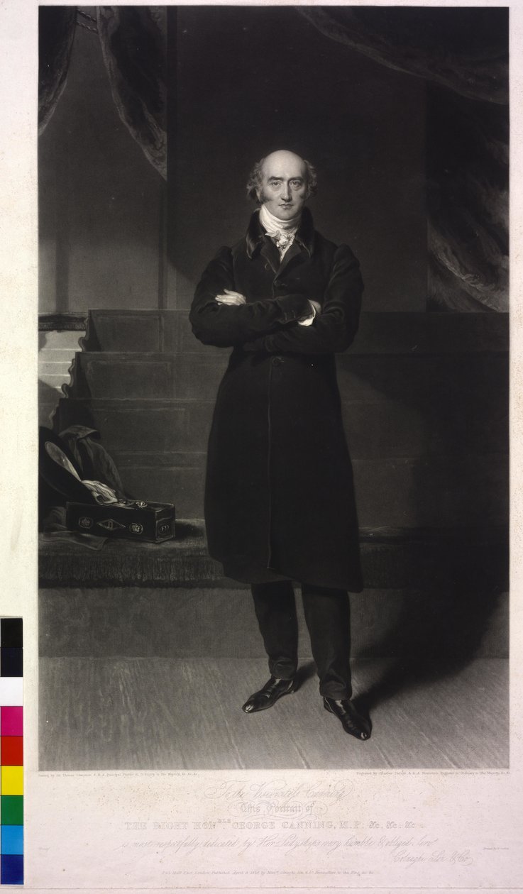 George Canning av Thomas Lawrence