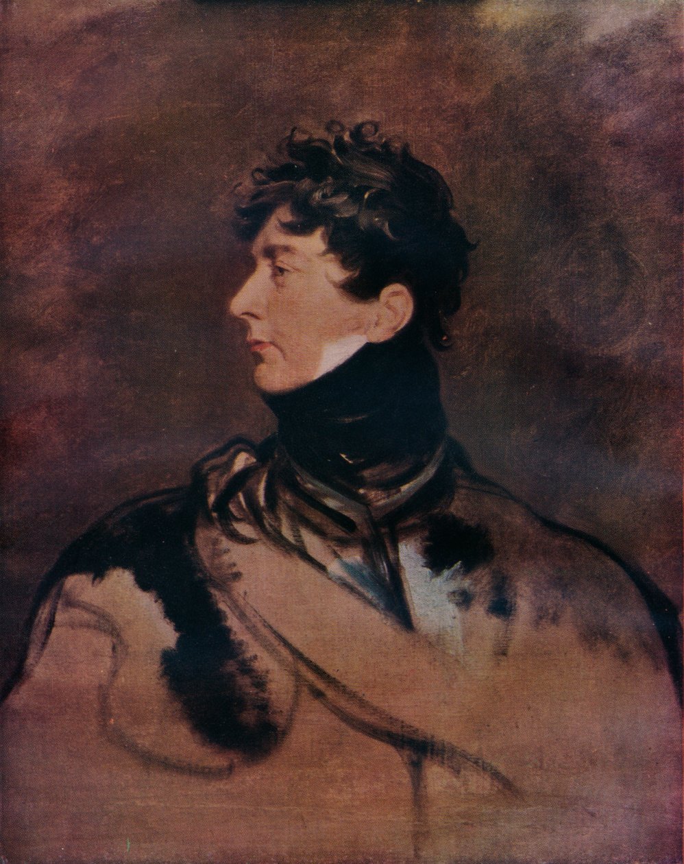 George IV, 1762-1830, kung av Storbritannien och Irland, c1814 av Thomas Lawrence
