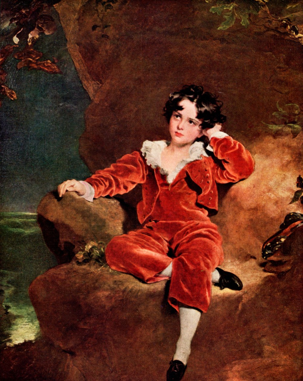 Mästare Charles William Lambton, 1825, 1929 av Thomas Lawrence