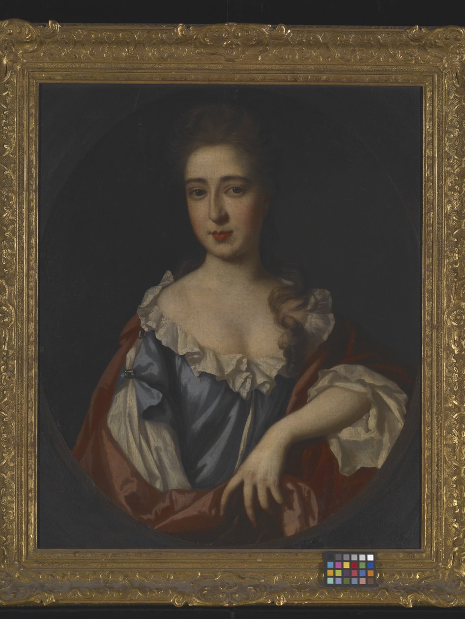 Porträtt av en dam (olja på duk) av Thomas Lawrence