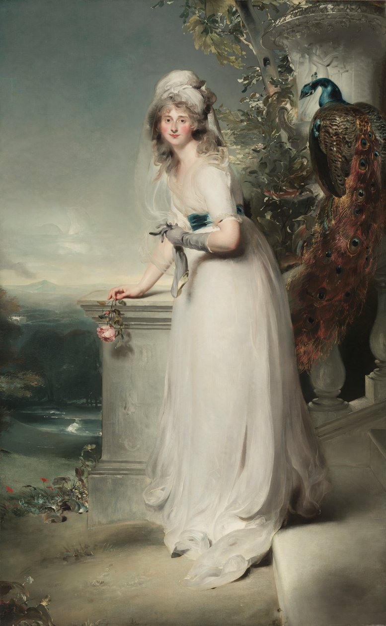 Porträtt av Catherine Grey, Lady Manners av Thomas Lawrence