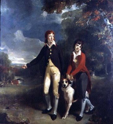 Porträtt av Charles Chetwynd-Talbot, Viscount Ingestre och hans bror av Thomas Lawrence