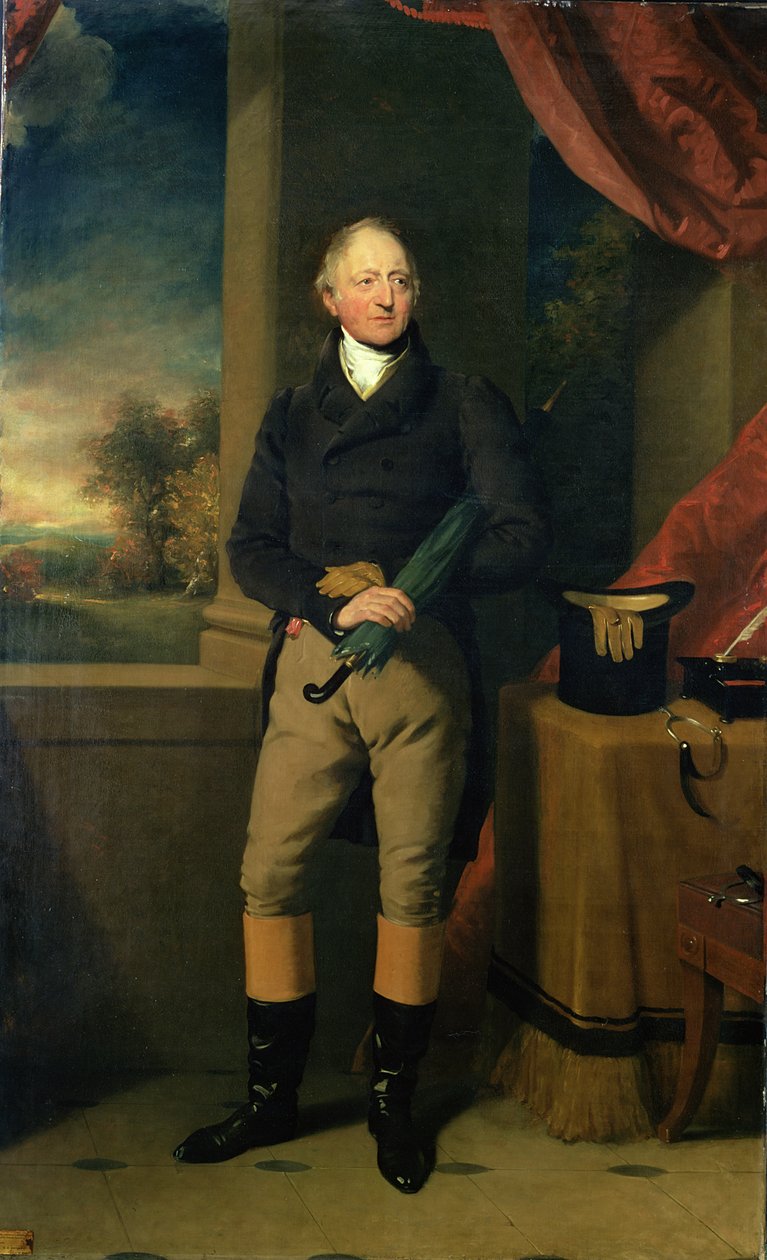 Porträtt av doktor John Willis av Thomas Lawrence